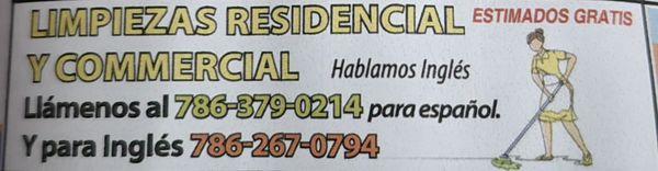 Limpiezas Residencial Y Commercial