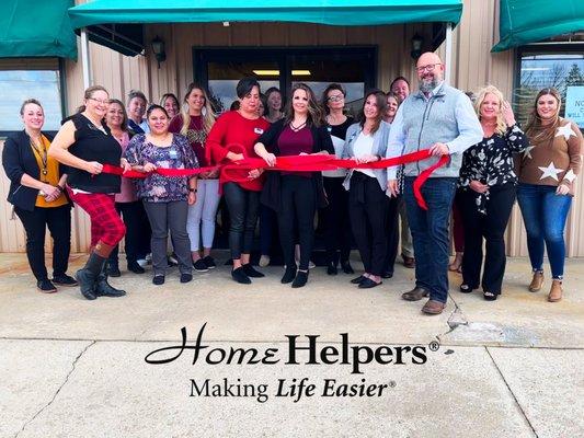 Our ribbon cutting in Milton, FL
