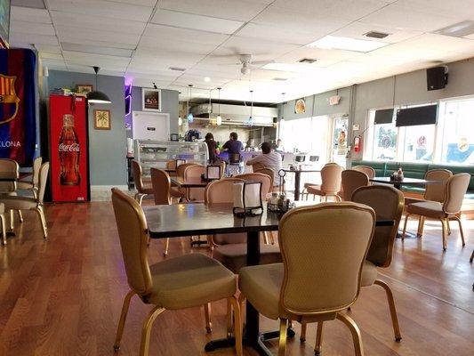 Inside the restaurant very nice and spacious.