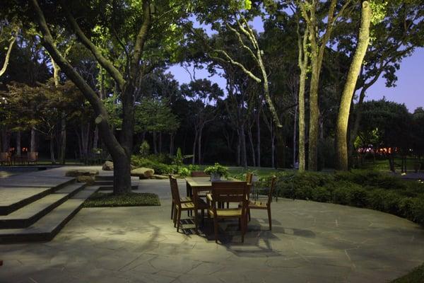 Image this setting for enjoying the outdoors at your home.