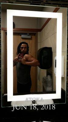 Atoka whole bunch of selfies and this is just one of them