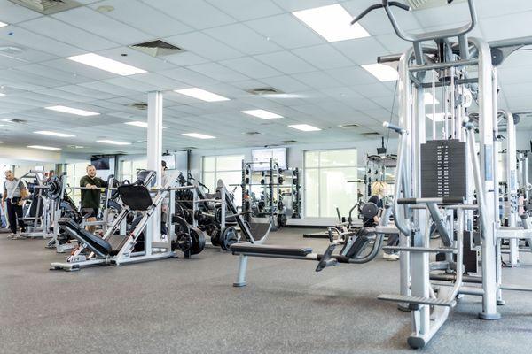 Fresh space, fresh start! Check out our updated Fitness Center with all-new equipment and layout.