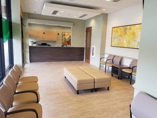 Our caring staff of dental professionals warmly greet our Marietta patients with a smile.