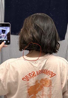 Long hair just wilding there