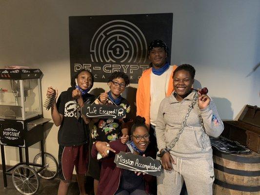 It was nice to see this crew again!! They did a great job finding the secret agent!!