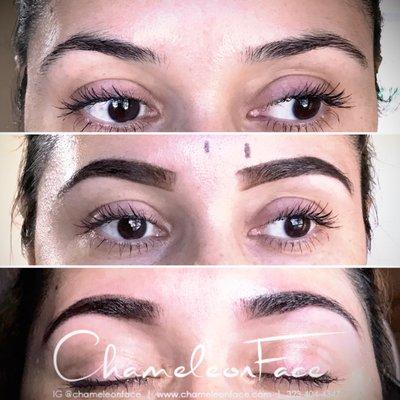 Just added a little bit of definition to an already beautiful full brow