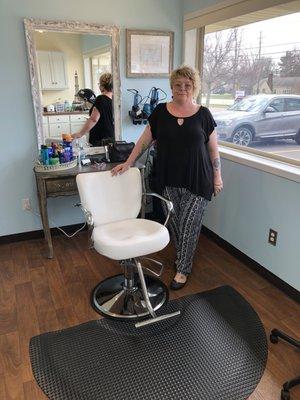 My chair awaits you!