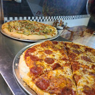 Fresh slices ready to go everyday!