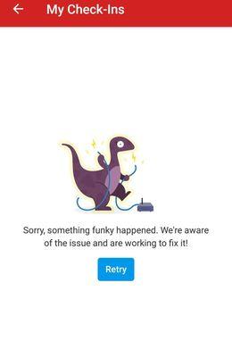 Error Messages on Yelp