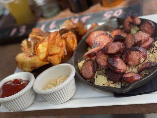 Smoked Sausage and Sauerkraut