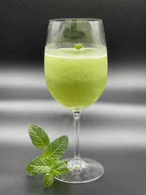 Mint lemonade Slushie
