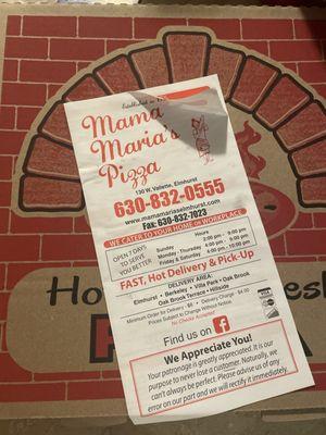 Mamma Maria's Pizza