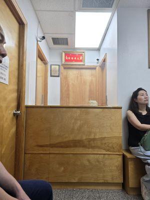 Waiting area.
