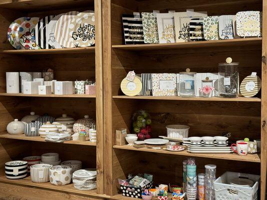 Large Assortment of Happy Everything and Nora Fleming Home Decor.