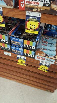 Kind Bars are 10 for $10 elsewhere..