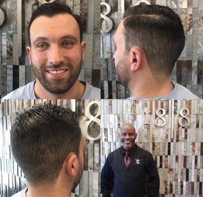 Another happy client from our barber, Torrance!