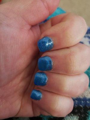 Worst hack job yet. I thought I'd try them a second time, even though they messed up the first time. It was no where near as bad as this.