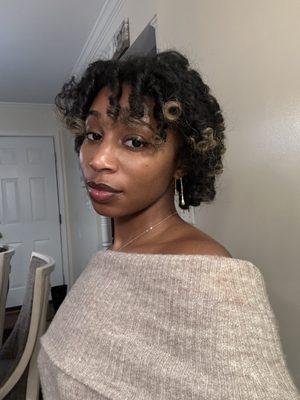 Wash, Trim and Roller Set