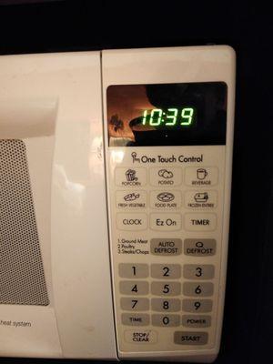 Filthy microwave.