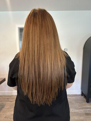200 grams 18" I-tip hair extensions