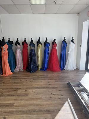 Selling prom and braids maids dresses