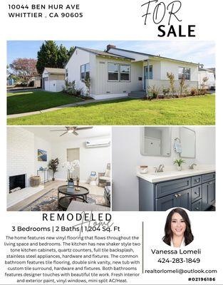 Vanessa Lomeli Real Estate Agent