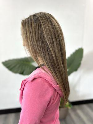 Low maintenance blended Highlights