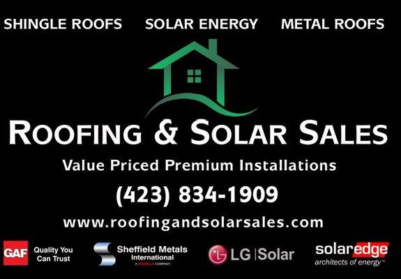 Roofing & Solar Sales