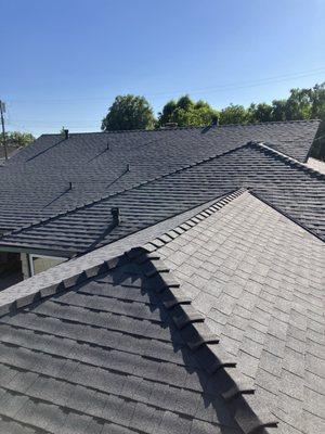 Shingles installation