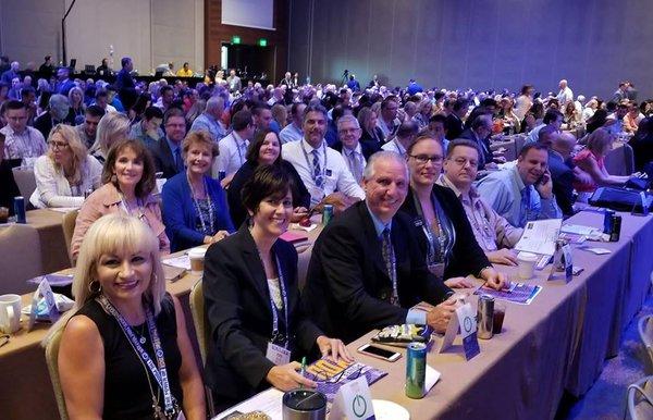 Our dedicated, hardworking Mortgage Professional team at the APM Symposium!