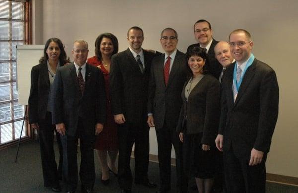 Our team with Global CEO Peter Handle