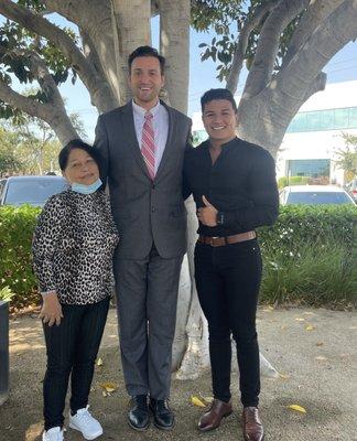 Mil Gracias BaumerLaw por su dedicación en nuestro caso de Asilo, en el cual salimos victoriosos.