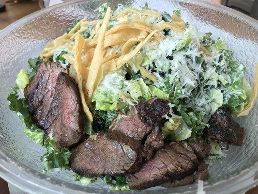 Hanger Steak Caesar Salad