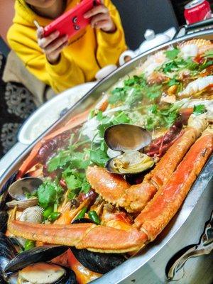Spicy Seafood Hot Pot