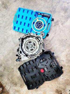 We care about getting the job done right with all the special tool needed this is for ford fiesta or focus dual clutch transmission