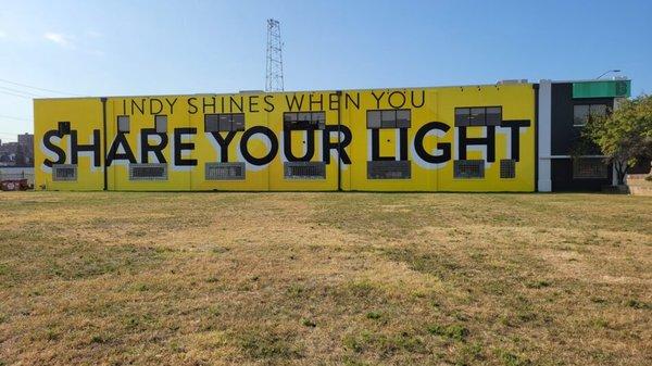 Share Your Light Mural