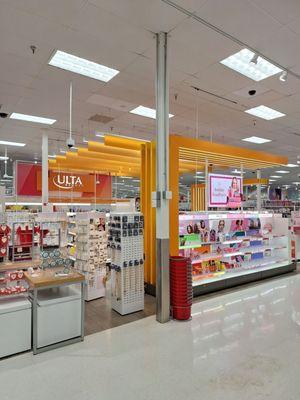 Ulta kiosk in Target.