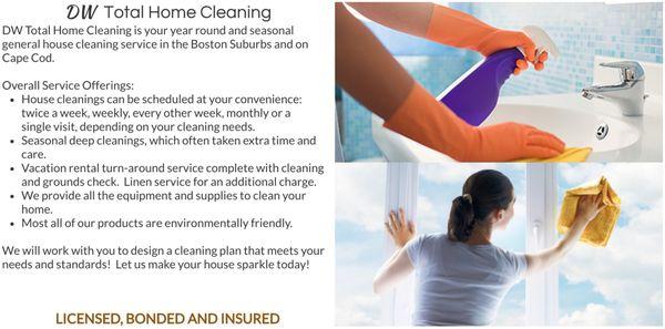 DW Total Property Management and Home Cleaning