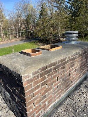 Here's the crown after we redid it.