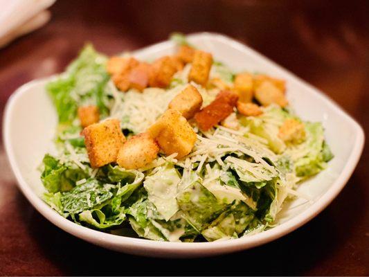 Fresh Cesar salad! YUM YUM YUM! :)'