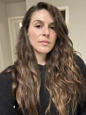 2025 grow out before trim by Elle