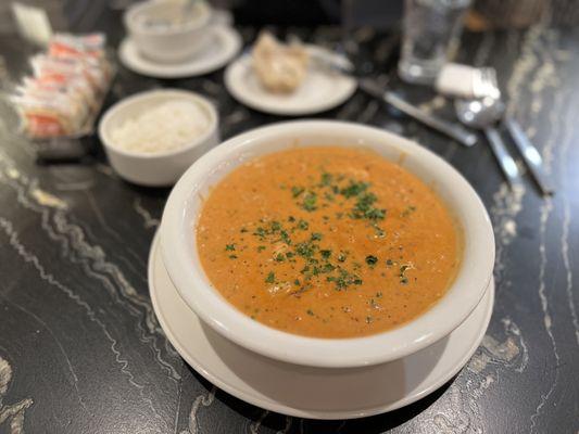 Pan Roast (Shrimp, Crab, and Lobster - spice level 2)