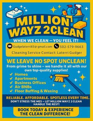 Million Wayz 2Clean