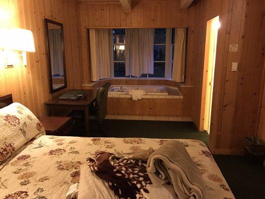 Beautiful hotel in a nice quiet secluded area with a walk to a beautiful private beach. Very, affordable l.