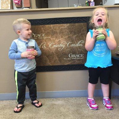 God And Country Candles