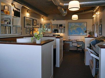 Tim Barber Ltd.'s architecture studio.