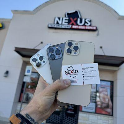 Devices for sale at our storefront