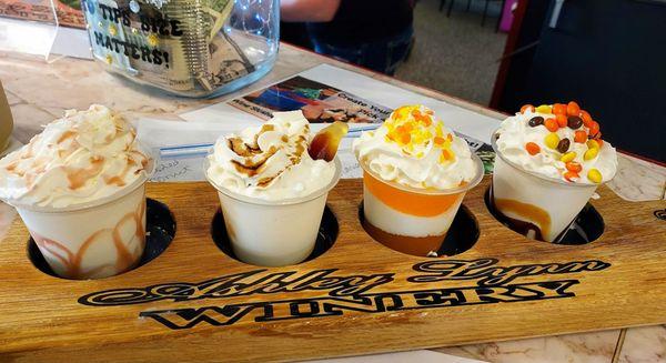 Wine Milkshake Flight