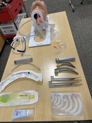 ACLS Initial Intubation Station