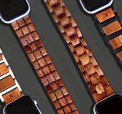 Koa bands for Apple Watch